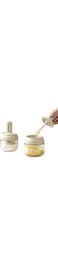 1 Piece Kitchen Glass Spice Jar with Adjustable Spoon, Airtight, Seasoning Glass Jar