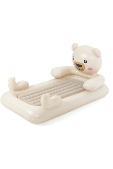 Airbed Teddy Bear 188x109x89cm   Kids Airbed   Air Mattress   Inflatable Mattress   Air Bed For Indoor and Outdoor Camping