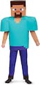 Disguise Steve Deluxe Minecraft Costume, Multicolor, Small (4-6)