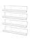 Acrylic Kids Floating Shelves,Adhesive Stickers Window Clear Invisible Bookshelves,Nursery Deco Toy Storage Ledges Wall Drilling Organizer for Bathroom, Girl or Boy Bedroom 13.8&quot; (Clear 4 PCs Set)