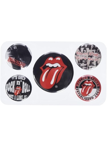 Pyramid International Rolling Stones Classic Badge, Multicolour,10 x 12.5 x 1.3cm