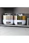6-Grid 360&deg; Rotating Food Dispenser, One-Click Storage Container for Rice, Grains, Snacks