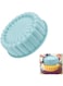 Duomama 8-Inch Round Silicone Cake Pan Mold - Nonstick Bakeware for Baking Results - Easy Release, Blue Color - Ideal for Homemade Cakes, Tarts, and More!