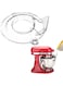 Azonee Pouring Shield for KitchenAid Tilt Head 4.5-5 QT Stainless Steel Bowls, Fully Enclosed Foldable Lid Mixer Bowl Cover
