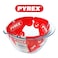Pyrex 4.2L Glass Expert Mixing Bowl - Large Capacity, Heat-Resistant, with Measurement Markings