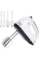 7-Gear Electric Hand Mixer, Automatic Egg Beater &amp; Cream Whisk, Push Stirrer Blender for Baking