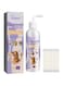 FDTY Dog Ear Cleaner, Dog Ear Cleaning Solution for Dog Ear Infection Treatment, Soothes Ear Inflammation, Itch Relief, Removes Wax, Odor, with 10 Cotton Swabs