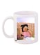 Printed Ceramic Coffee Mug Multicolour