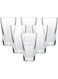 Azad Gl-16-06 Bubble H-B Tumbler Set Of 6 Pieces - 25 Cl