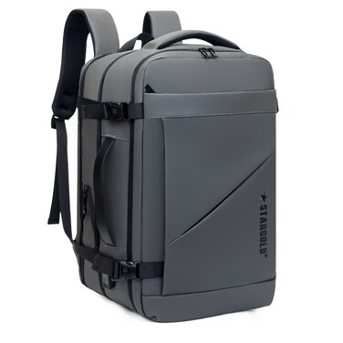 STARGOLD 18" Backpack WWith Front Pocket, USB Charging Port, Expandable Design, Side Mesh Pocket And Four Buckles For Travel, Business And Daily Use