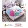 Luna Home Single size 4 piece bedding set with  duvet cover 3D mermaid design.