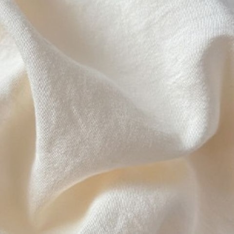 LUNAHOME-3 Pieces Fitted Bedsheet Set, Washable Cotton, Milky White Color, Queen Size.