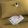 LUNAHOME-3 Pieces Fitted Bedsheet Set, Washable Cotton, Khaki Color, King Size.