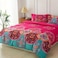 LUNAHOME-King size 6 piece duvet cover set with mandala design.