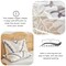 LUNAHOME-Queen size 6 piece bedding set, brown zig zag pattern, very soft quality.