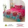 LUNAHOME-Queen size 6 piece duvet cover set with mandala design.