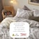 LUNA Home-Queen size 6-piece 3D duvet cover set vintage print.