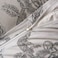 LUNA Home-Queen size 6-piece 3D duvet cover set vintage print.