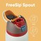 Owala FreeSip Insulated Stainless Steel Water Bottle with Straw for Sports, Travel, and School BPA-Free Sports Water Bottle, 32 oz, Boneyard