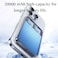 Ultra-Thin Magsafe Wireless Power Bank, Fast Magnetic Charging, 20W Portable Charger Battery, 15W PD USB-C charging, 20000mAh. Ideal for iPhone Pro Max &amp; Plus 17/16/15/14, Apple watch, ear pot. Compatible Galaxy S24/S25