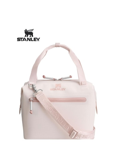 Stanley All Day Julienne Mini Cooler Bag &amp; Insulated Lunch Tote   7.4 QT (10 Can) Portable Soft Cooler with Leak-Proof Liner, Pink