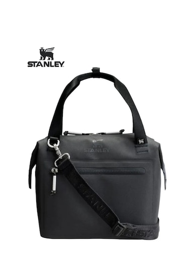 Stanley All Day Julienne Mini Cooler Bag &amp; Insulated Lunch Tote   7.4 QT (10 Can) Portable Soft Cooler with Leak-Proof Liner, Black