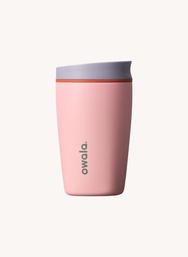 Owala SmoothSip Slider - Stainless Steel - 12-oz. - Sugar High, Pink