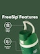 Owala 24 oz 710 ml Harry Potter FreeSip Insulated Stainless Steel Water Bottle, Slytherin Green.
