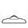 D'Home 100-Pack Grey Non-Slip Velvet Hangers 42cm With 360 Degree Rotatable Hook - Durable &amp; Slim - Non Slip Hangers for Coat Hangers - Pant Hangers&hellip;