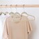 D'Home 30-Pack Beige Non-Slip Velvet Hangers 42cm With 360 Degree Rotatable Hook - Durable &amp; Slim - Non Slip Hangers for Coat Hangers - Pant Hangers&hellip;