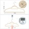 D'Home 30-Pack Beige Non-Slip Velvet Hangers 42cm With 360 Degree Rotatable Hook - Durable &amp; Slim - Non Slip Hangers for Coat Hangers - Pant Hangers&hellip;