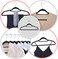 D'Home 50-Pack Black Non-Slip Velvet Hangers 42cm With 360 Degree Rotatable Hook - Durable &amp; Slim - Non Slip Hangers for Coat Hangers - Pant Hangers&hellip;
