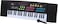 Miles Electronic Keyboard 3738, 37 Keys, 8 Rhythms with Microphone, Multiple Sound Effects and Demo Songs