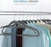 100-Pcs Non-Slip Velvet Suit Hangers - Ultra Thin Space Saving 360 Degree Swivel Hook Strong and Durable Clothes Hangers Hold Up-to 10 Lbs, for Coats, Jackets,...