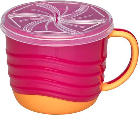 Nip 2 In1 Snack Box, 250ml, 9M+, Pink