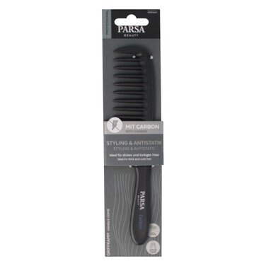 Parsa Beauty With Carbon Handle Hair Comb
