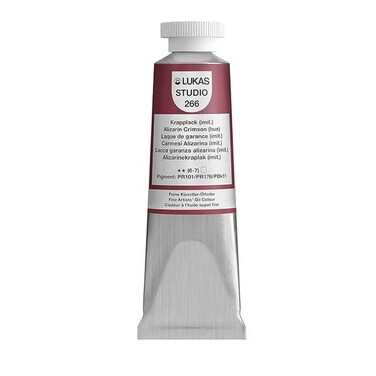 LUK STUDIO OIL 37ML ALIZARIN CRIMSON HUE