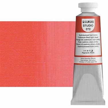 LUK STUDIO OIL 37ML CADMIUM RED LIGHT HUE