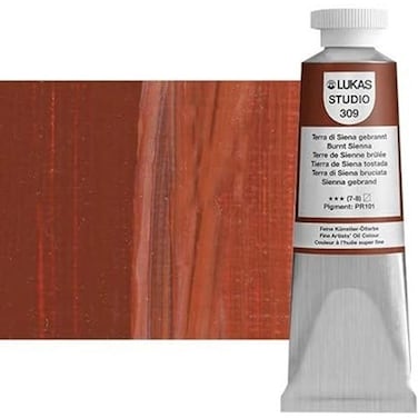 LUK STUDIO OIL 37ML BURNT SIENNA