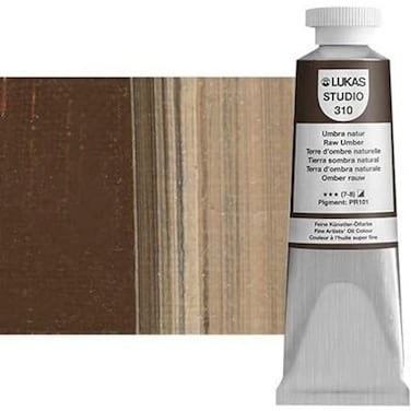 LUK STUDIO OIL 37ML RAW UMBER