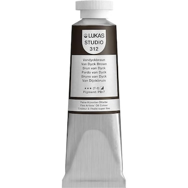LUK STUDIO OIL 37ML VAN DYCK BROWN