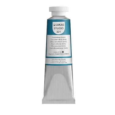 LUK STUDIO OIL 37ML CERULEAN BLUE HUE