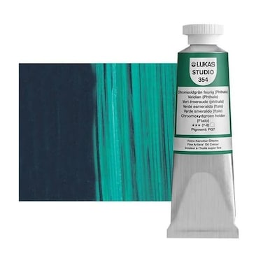 LUK STUDIO OIL 37ML VIRIDIAN PHTHALO