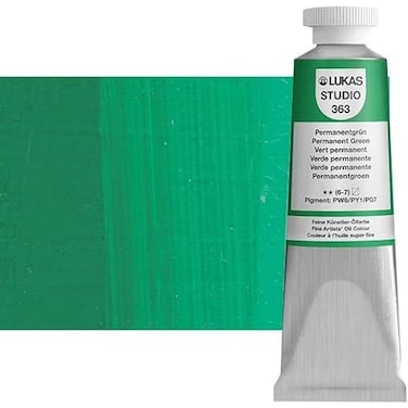 LUK STUDIO OIL 37ML PERMANENT GREEN