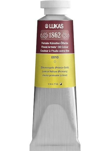 LUKAS 1862 OIL 37ML LEMON YELLOW (PRIMARY)