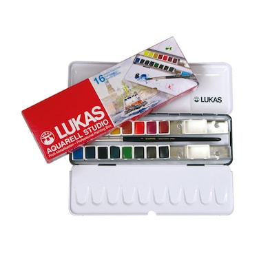 LUKAS AQUARELL STUDIO 16 HALF PENS  K6739 OHNE