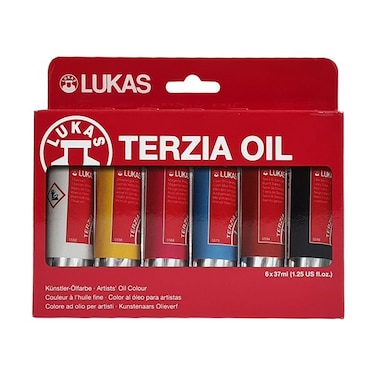 LUKAS TERZIA 6X37ML OIL PAINT SET