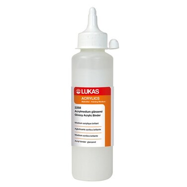 LUKAS ACRYLIC MEDIUM 250ML GLOSSY