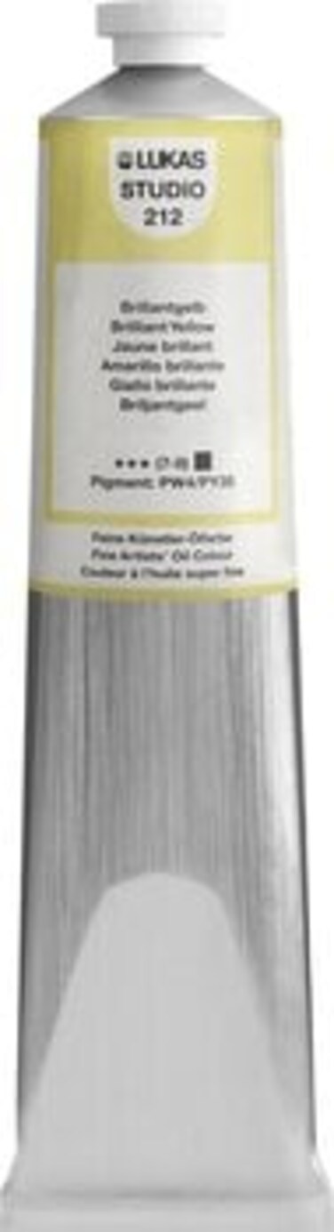 LUKAS STUDIO OIL PAINT 200ML BRILLIANT YELLOW