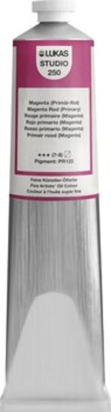 LUKAS STUDIO OIL PAINT 200ML MAGENTA RED (PRIMARY)
